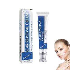 Scar Gel ，Advanced Professional Silicone Treatment for Old and New Scars w Vitamin E, Keloids, Burns, and Facial Blemish Scars (1PCS)