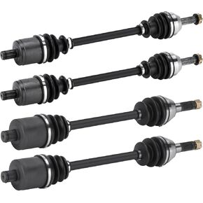 Youxmoto 2 Front+2 CV Axle Fit for Polaris Ranger 570-2015 2017 2017 2018 2019 2020 ؛ للحارس 500 19-20 ؛ للحارس ETX 15-16 ؛ 4340 Chromoly Steel CV Axle Drive Drive نصف رمح ، 2 أزواج