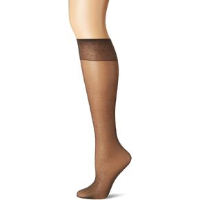 L'eggs Women's 3-Pack Day Sheer Panty Hose, Off Black, One Size