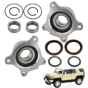 42460-60010 Rear Wheel Hub Bearing Kit Left & Right Compatible with Toyota FJ Cruiser 2007-2014 for Toyota 4Runner 2003-2024 for Lexus GX460 2010-2021 for Lexus GX470 2003-2009