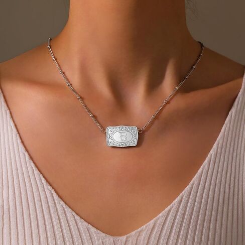 2 PCS Silver Silver Sille Starelet مجموعة للنساء ، و 18 ألف الذهب مطلي الحزام بوكلي سوار الأولي A-Z مجموعة هدايا مجوهرات على الطراز الغربي الفريدة للنساء in Kuwait