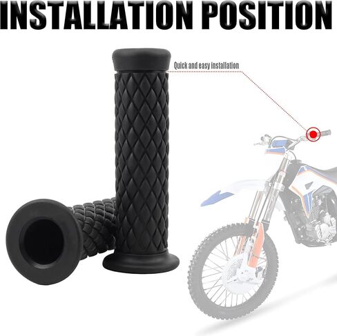 PowerMotor 7/8 "Universal Retro مقابض القبضة 22 مم مقبض نارية مقبض المقبض الاستبدال ل taotao ssr apollo baja klx in Kuwait