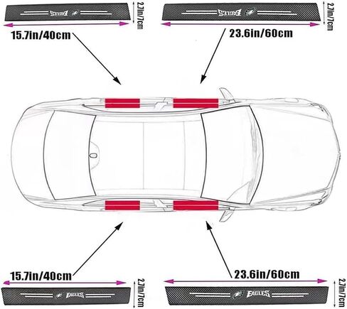 for Bills 8PCS Carbon Fiber Door Handle Protection Film,Handle Stickers and Sticker Accessories,Universal accessorie (TZ-002) in Saudi Arabia