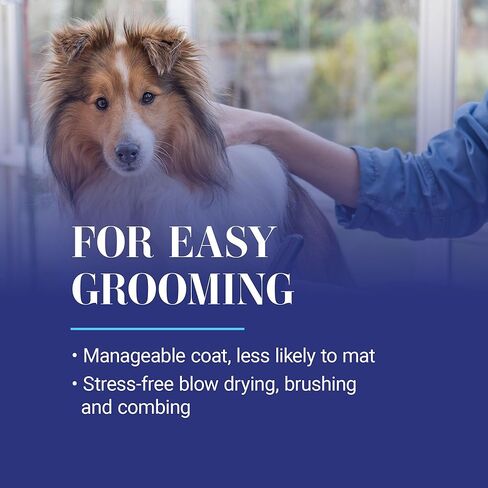 Chris Christensen Ice on Ice Detangling Dog Conditioner, Groom Like a Professional, Dematts, Moisturizes, Creates Long Lasting Silkiness, All Coat Types, Made in USA, 1gal in Saudi Arabia
