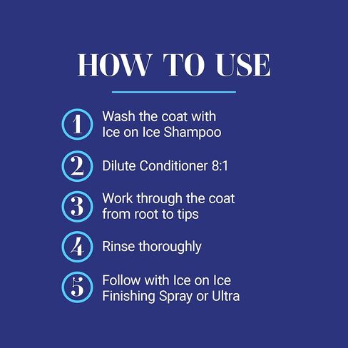 Chris Christensen Ice on Ice Detangling Dog Conditioner, Groom Like a Professional, Dematts, Moisturizes, Creates Long Lasting Silkiness, All Coat Types, Made in USA, 1gal in Saudi Arabia