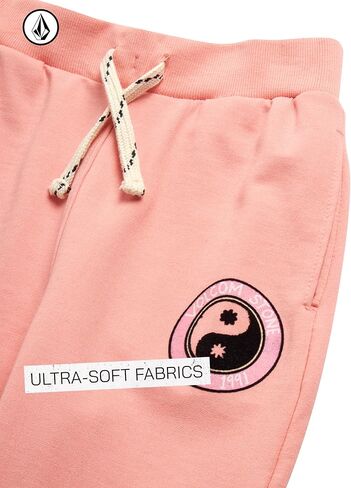 مجموعة Sweatsuit 'Girls Volcom - 2 قطعة فرنسية Terry Pullover Crewneck Sweatshirt و Gogger Sweatpants for Girls (7-12) in Kuwait