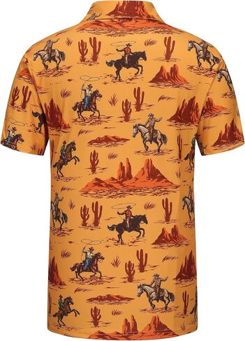 Men's Golf Polo Shirts Funny Golf Shirts for Men Performance Moisture Wicking Quick Dry Athletic Short Sleeve Shirts in Saudi Arabia