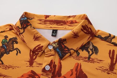 Men's Golf Polo Shirts Funny Golf Shirts for Men Performance Moisture Wicking Quick Dry Athletic Short Sleeve Shirts in Saudi Arabia