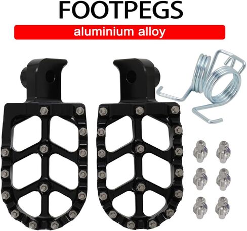 POTCEDPEGS FOOTPEGS POTS PEGS Pedal CNC Universal لمعظم دراجة الحفرة CRF CR XR KLX in Saudi Arabia
