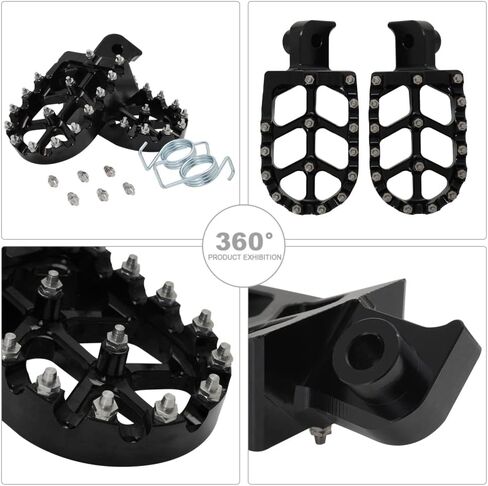 POTCEDPEGS FOOTPEGS POTS PEGS Pedal CNC Universal لمعظم دراجة الحفرة CRF CR XR KLX in Saudi Arabia