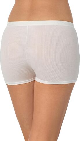 OnGossamer Women's Cabana Cotton Rib Knit Boxer Brief Underwear in Saudi Arabia