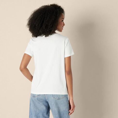 Amazon Essentials FIT المعتادة للسيدات 100 ٪ من القطن Crewneck تي شيرت قصير الأكمام ، متعددة الأدوات in Saudi Arabia