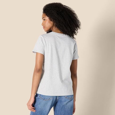 Amazon Essentials FIT المعتادة للسيدات 100 ٪ من القطن Crewneck تي شيرت قصير الأكمام ، متعددة الأدوات in Saudi Arabia