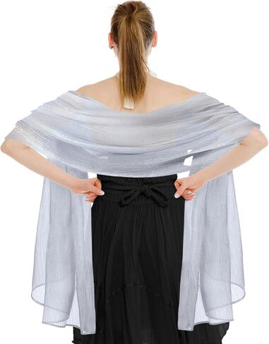 Shawls and Wraps for Evening Dresses Women Shawls and Wraps Scarf for Bridal Wedding Dressy in Saudi Arabia