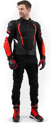 SHIMA MeshPro 2.0 Motorcycle Jacket Men AirForce Back Protector Armour Riding Summer Mesh Bikers Ventilated Lightweight in Kuwait