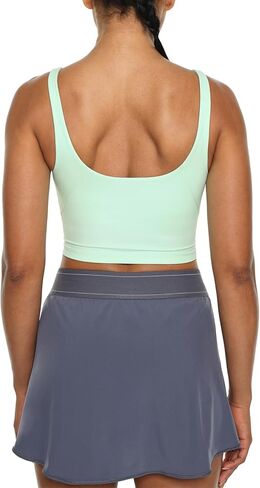 ukaste women النسبة الصغيرة v -neck محصول المربى أعلى الدبابات - تنس مخلل تجريب برا in Kuwait