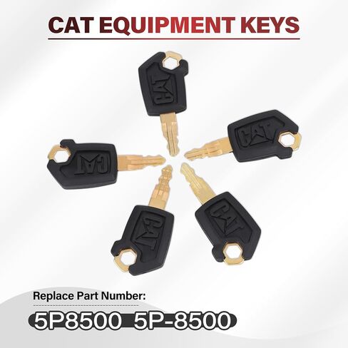 5P8500 Cat Keys Compatible with Caterpillar Heavy Equipment Ignition Keys Replacement (10) in Saudi Arabia