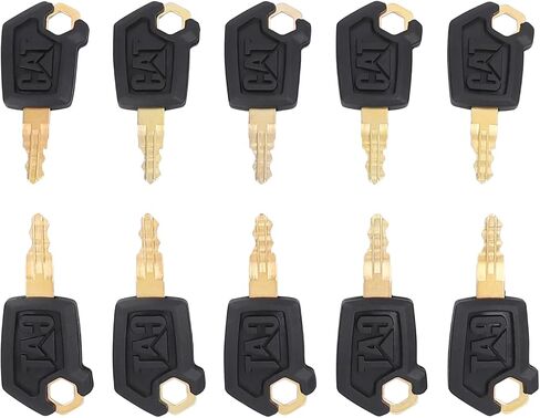 5P8500 Cat Keys Compatible with Caterpillar Heavy Equipment Ignition Keys Replacement (10) in Saudi Arabia