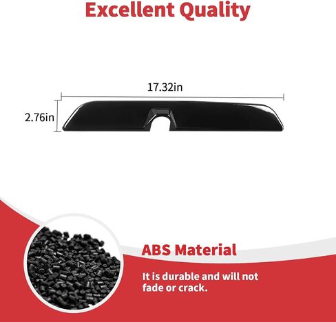 Linskip 3rd Brake Light Cover Compatible with 2021-2024 2025 Ford F150 Raptor, Rear High Centre Third Brake Guard for F150 Raptor Accessories(Smoke Dark) in Saudi Arabia