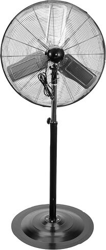 OEMTOOLS OEM24871 مروحة بقاعدة متأرجحة مقاس 20 بوصة، مروحة تجارية لمواقع العمل، مراوح صناعية، مروحة متجر عالية السرعة، مروحة بقاعدة، مروحة متأرجحة على الحامل، المستودع، المرآب، أو مروحة الصالة الرياضية، 20 بوصة in Kuwait