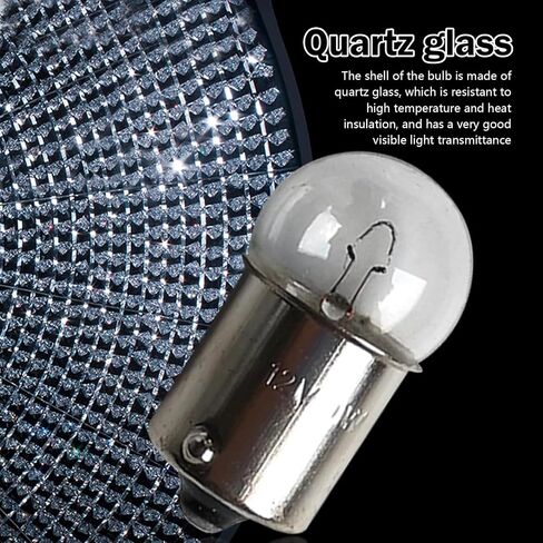 10 PCS 1156 Bulbs ، P21W 7506 BA15S 12V 10W Super Bright Light Light Light Light Light ، استبدال لمبات السيارات للسيارات والشاحنات وسيارات الدفع الرباعي (أبيض) in Saudi Arabia