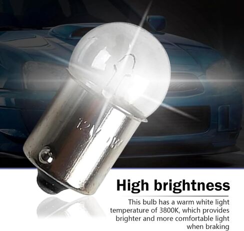 10 PCS 1156 Bulbs ، P21W 7506 BA15S 12V 10W Super Bright Light Light Light Light Light ، استبدال لمبات السيارات للسيارات والشاحنات وسيارات الدفع الرباعي (أبيض) in Saudi Arabia