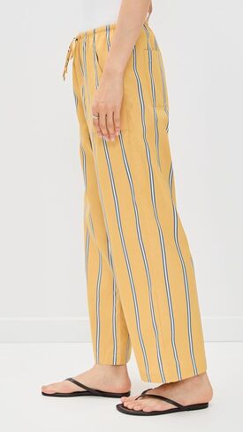 DONNI. Women's The Stripe Pop Drawstring Pants in Saudi Arabia
