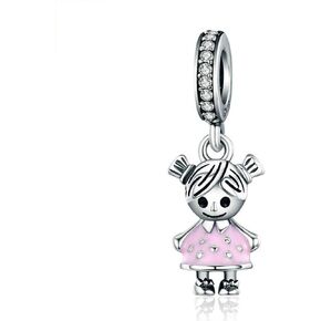 Boy Charm 925 Sterling Silver Child Charm Birthday Charm Anniversary Charm for Pandora Charm Bracelet