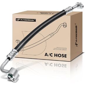 A-Premium A/C Discharge Line Hose Assembly Compatible with Kia Rio 2003 2004 2005 1.6L, Compressor to Condenser