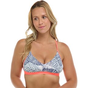 Eidon Women's Madison D ، DD ، E-cup bikini Top Swimsuit مع تعادل ثنائي الاتجاه مرة أخرى