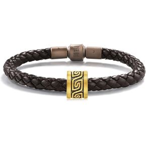 CHOW SANG SANG 999 24K Solid Gold Noir Charm Celtic Knot Thurder and Cloud Motif Charm Blessing Bracelet for Men and Women 93843C