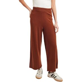 Women's Soft Crop Wide Leg Pants