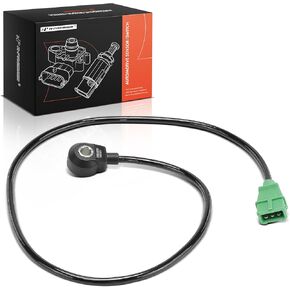 A-Premium Ignition Knock Detonation Sensor Compatible with Volkswagen Jetta, Passat, Golf, Touareg, Scirocco, Cabriolet & Audi A4, A6 Quattro, A8, 100 200 5000 80 90 A4 A8 V8 Quattro, RS6, S4, S6, S8