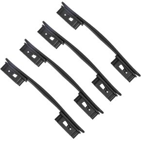 4pcs Replacement Luggage Suitcase Handle Luggage Replacement Handle Pulls Carry Strap Luggage Grip Replacement Part Black for Luggage Case Repair