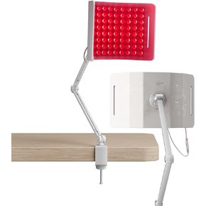 Red Light Therapy for Face and Body, 96 LEDs Curved Silicone Infrared Light Therapy with Stand and Belt, FSA HSA 660nm 850nm Dual Wave Lamp for Muscle Recovery, Skin Care & Sleep Improvement.