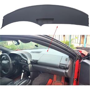 HECASA Molding Dash Board Replacement Cover Compatible with 1993-1996 Chevrolet Camaro Replacement for GM 10267171 Dash Cover Cap Blue-Gray (NOT Overlay But Replacement)