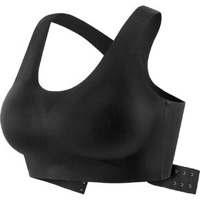 Prettywell Racerback Sports Bras غير قابلة للإزالة مبطنة ، صدرية رياضية مريحة غير قابلة للإزالة.