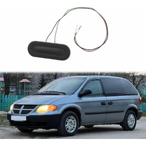يحل مفتاح إطلاق Jdmon الخلفي للتفقس محل 901-470 5019203AA استبدال Dodge Caravan Chrysler Voyager 2005-2007 ، Grand Caravan Town & Country 2005-2010 Liftgate Taingate Trunk Lid زر مفتوح