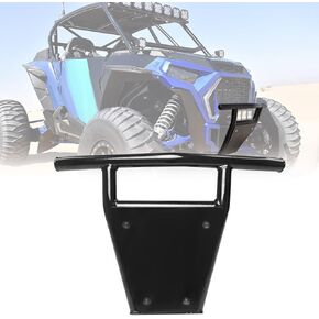 2014-2021 Polaris RZR 1000 / Turbo Front Sport Bumper: Heavy-Duty Black Steel Direct Fit | Bolt-On Installation