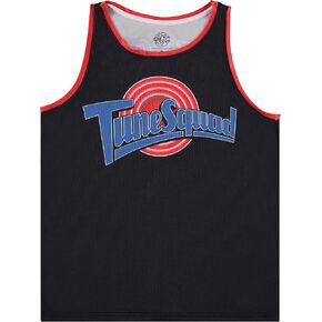SPACE JAM MENS CLASSIC TANK - Tune Squad Monstars & Bugs Bunny Jersey 90's Classic Tank Top (Black Bugs ، XX -Large)