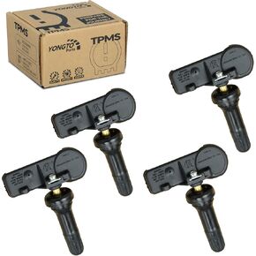 TPMS Sensor Compatible with Ford E150 E250 E350 F150, Lincoln MKS, 315 Mhz Tire Pressure Sensors 4PCS Replaces OE 9L3Z1A189A DE8T1A180AA