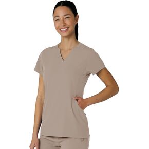 Wink Women's Flex-n-Reach Shoulder Panel V-Neck Scrub Top