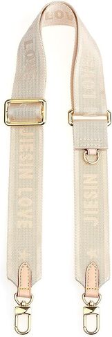 Jiesinlov Purse Strap Replacement Crossbody Adjustable Strap for Speedy (Off White) in Saudi Arabia