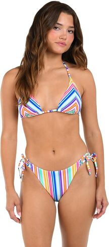 Citrus Women's Standard Triangle Halter Bikini Swimsuit Top in Kuwait