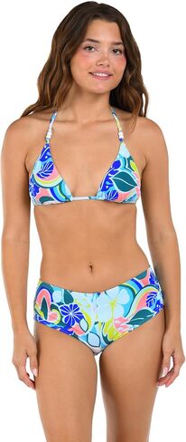 Citrus Women's Standard Triangle Halter Bikini Swimsuit Top in Kuwait
