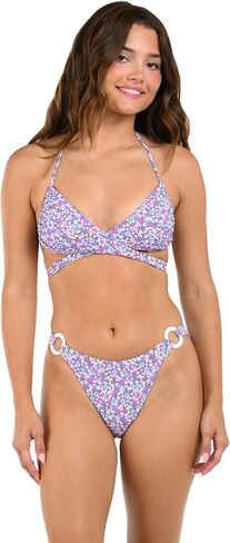 Citrus Women's Standard Triangle Halter Bikini Swimsuit Top in Kuwait