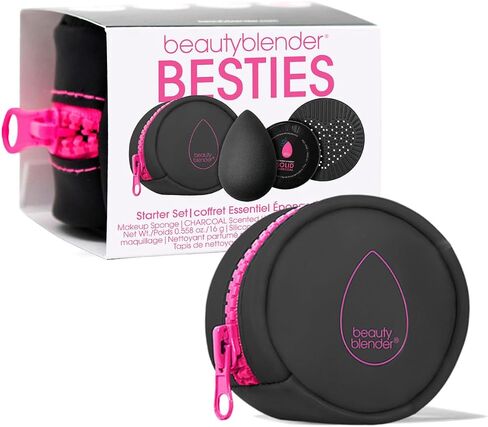 beautyblender Discovery Kit - Makeup Sponge & Makeup Sponge Cleaner, Portable Protection Case, Professional Blending Application, Vegan & Cruelty Free, Made in the USA in Kuwait