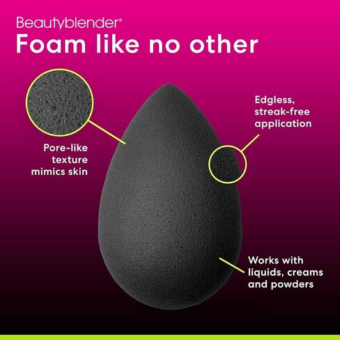 beautyblender Discovery Kit - Makeup Sponge & Makeup Sponge Cleaner, Portable Protection Case, Professional Blending Application, Vegan & Cruelty Free, Made in the USA in Kuwait