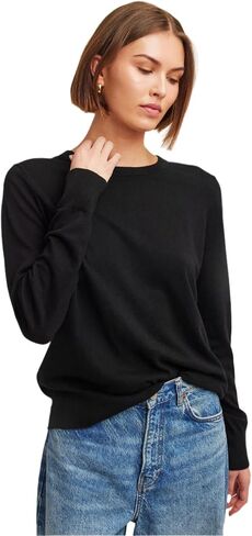 Women's Cotton Cashmere Crewneck in Saudi Arabia