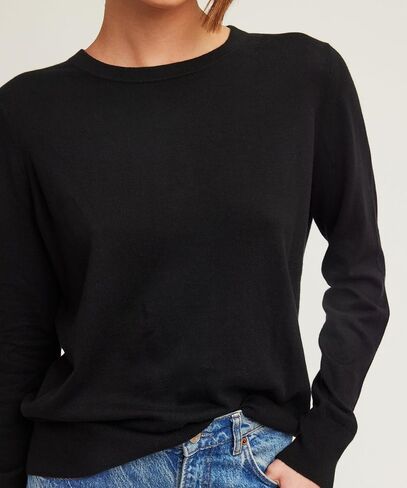 Women's Cotton Cashmere Crewneck in Saudi Arabia